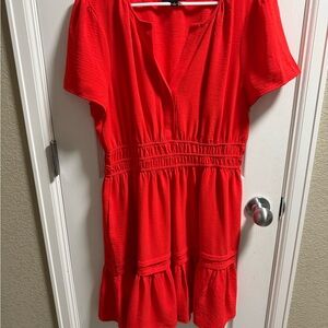 Rachel Zoe Vibrant Red Mini Dress
